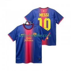Jalkapallo Pelipaitoja FC Barcelona Lionel Messi 10 2012 2013 Retro Mies Kotipeliasu Lyhythihainen