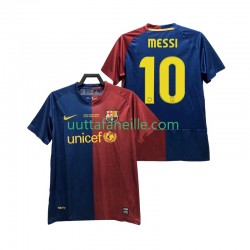 Jalkapallo Pelipaitoja FC Barcelona Lionel Messi 10 Champions League 2009 Retro Mies Kotipeliasu 2008 Lyhythihainen