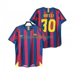 Jalkapallo Pelipaitoja FC Barcelona Lionel Messi 30 2005 Retro Mies Kotipeliasu 2006 Lyhythihainen
