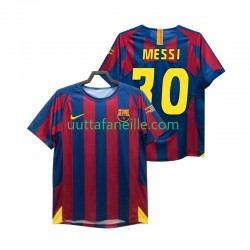 Jalkapallo Pelipaitoja FC Barcelona Lionel Messi 30 Champions League 2005 Retro Mies Kotipeliasu 2006 Lyhythihainen