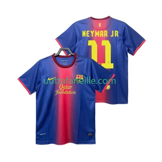 Jalkapallo Pelipaitoja FC Barcelona Neymar JR 11 2012 2013 Retro Mies Kotipeliasu Lyhythihainen