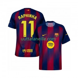 Jalkapallo Pelipaitoja FC Barcelona Raphinha 11 Mies Kotipeliasu 2025-2026 Lyhythihainen