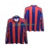 Jalkapallo Pelipaitoja FC Barcelona 1996 1997 Retro Mies Kotipeliasu Pitkähihainen