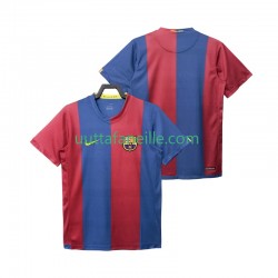 Jalkapallo Pelipaitoja FC Barcelona 2007 Retro Mies Kotipeliasu 2006 Lyhythihainen