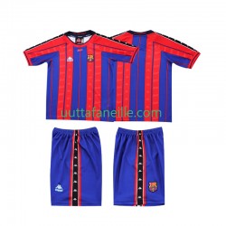 Jalkapallo Pelipaitoja FC Barcelona 1997 Retro Lasten Kotipeliasu 1998 Lyhythihainen