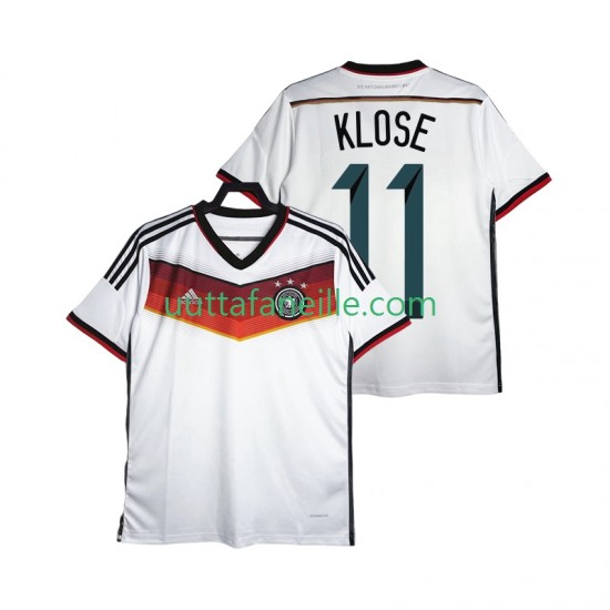 Jalkapallo Pelipaitoja Saksa Klose 11 2014 Retro Mies Kotipeliasu Lyhythihainen
