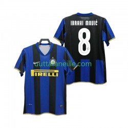 Jalkapallo Pelipaitoja Inter Milan Ibrahimović 8 Champions League 2009 Retro Mies Kotipeliasu 2008 Lyhythihainen
