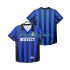 Jalkapallo Pelipaitoja Inter Milan Retro Mies Kotipeliasu 1998 1999 Lyhythihainen