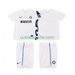 Jalkapallo Pelipaitoja Inter Milan Retro Lasten Vieraspeliasu 2011 2010 Lyhythihainen