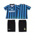 Jalkapallo Pelipaitoja Inter Milan 1997 Retro Lasten Kotipeliasu 1998 Lyhythihainen