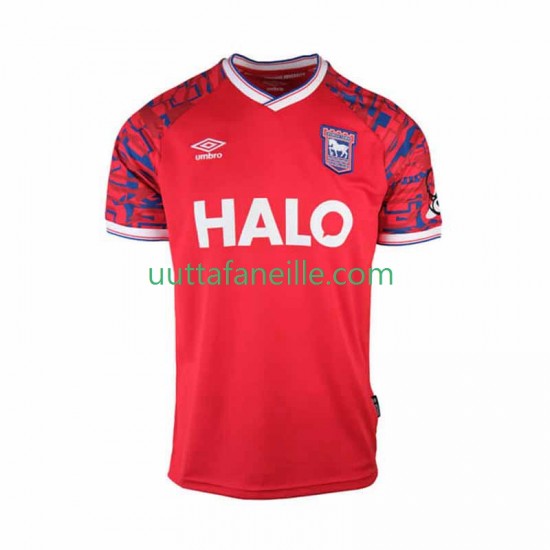 Jalkapallo Pelipaitoja Ipswich Town Mies Vieraspeliasu 2025-2026 Lyhythihainen