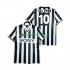 Jalkapallo Pelipaitoja Juventus DEL PIERO 10 1995 1996 Retro Mies Kotipeliasu Lyhythihainen
