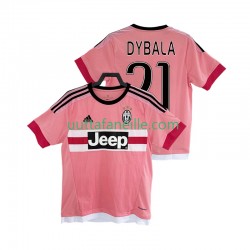 Jalkapallo Pelipaitoja Juventus DYBALA 21 2016 2017 Retro Mies Vieraspeliasu Lyhythihainen