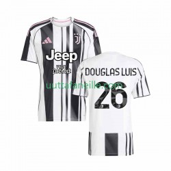 Jalkapallo Pelipaitoja Juventus Douglas Luiz 26 Mies Kotipeliasu 2025-2026 Lyhythihainen