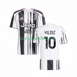 Jalkapallo Pelipaitoja Juventus Kenan Yildiz 10 Mies Kotipeliasu 2025-2026 Lyhythihainen
