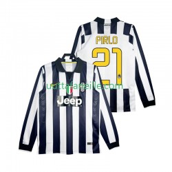 Jalkapallo Pelipaitoja Juventus Pirlo 21 2014 2015 Retro Mies Kotipeliasu Pitkähihainen