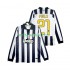 Jalkapallo Pelipaitoja Juventus Pirlo 21 2014 2015 Retro Mies Kotipeliasu Pitkähihainen