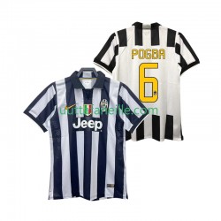Jalkapallo Pelipaitoja Juventus Pogba 6 2014 2015 Retro Mies Kotipeliasu Lyhythihainen