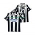 Jalkapallo Pelipaitoja Juventus ZIDANE 21 1997 Retro Mies Kotipeliasu 1998 Lyhythihainen