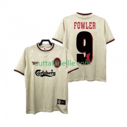 Jalkapallo Pelipaitoja Liverpool FOWLER 9 1996 1997 Retro Mies Vieraspeliasu Lyhythihainen