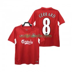 Jalkapallo Pelipaitoja Liverpool GERRARD 8 2005 Retro Mies Kotipeliasu 2004 Lyhythihainen