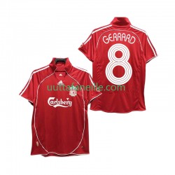 Jalkapallo Pelipaitoja Liverpool GERRARD 8 Retro Mies Kotipeliasu 2008 2006 Lyhythihainen