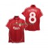 Jalkapallo Pelipaitoja Liverpool GERRARD 8 Retro Mies Kotipeliasu 2008 2006 Lyhythihainen