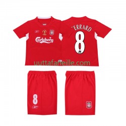 Jalkapallo Pelipaitoja Liverpool GERRARD 8 LWP 2005 Retro Mies Kotipeliasu 2004 Lyhythihainen