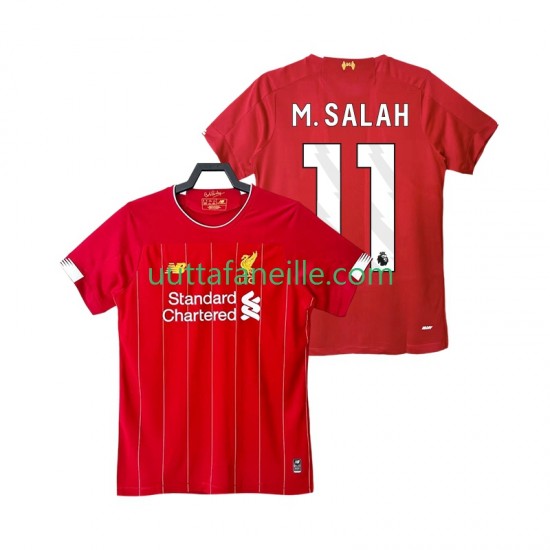 Jalkapallo Pelipaitoja Liverpool M SALAH 11 2019 2020 Retro Mies Kotipeliasu Lyhythihainen