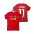 Jalkapallo Pelipaitoja Liverpool M SALAH 11 2019 2020 Retro Mies Kotipeliasu Lyhythihainen