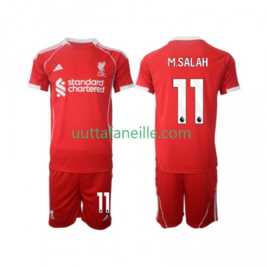 Jalkapallo Pelipaitoja Liverpool Mohamed Salah 11 Lasten Kotipeliasu 2025-2026 Lyhythihainen