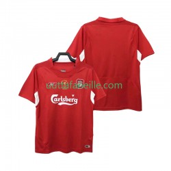 Jalkapallo Pelipaitoja Liverpool 2005 Retro Mies Kotipeliasu 2004 Lyhythihainen