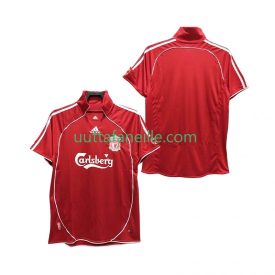 Jalkapallo Pelipaitoja Liverpool Retro Mies Kotipeliasu 2008 2006 Lyhythihainen