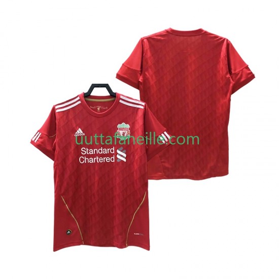 Jalkapallo Pelipaitoja Liverpool 2012 Retro Mies Kotipeliasu 2010 Lyhythihainen