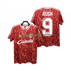 Jalkapallo Pelipaitoja Liverpool Rush 9 1989 1991 Retro Mies Kotipeliasu Lyhythihainen