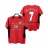 Jalkapallo Pelipaitoja Manchester United BECKHAM 7 Retro Mies Kotipeliasu 2004 2002 Lyhythihainen