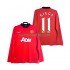 Jalkapallo Pelipaitoja Manchester United GIGGS 11 2013 2014 Retro Mies Kotipeliasu Pitkähihainen