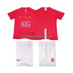 Jalkapallo Pelipaitoja Manchester United Champions League 2007 Retro Lasten Kotipeliasu 2008 Lyhythihainen