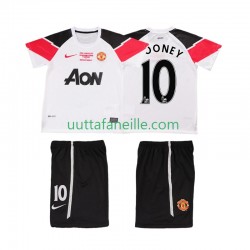 Jalkapallo Pelipaitoja Manchester United ROONEY 10 Champions League 2012 Retro Lasten Kolmas peliasu 2011 Lyhythihainen