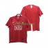 Jalkapallo Pelipaitoja Manchester United 2007 Retro Mies Kotipeliasu 2008 Lyhythihainen