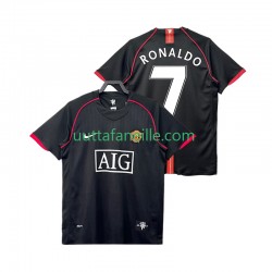 Jalkapallo Pelipaitoja Manchester United Ronaldo 7 2007 Retro Mies Vieraspeliasu 2008 Lyhythihainen