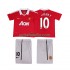 Jalkapallo Pelipaitoja Manchester United Rooney 10 Retro Lasten Kotipeliasu 2011 2010 Lyhythihainen