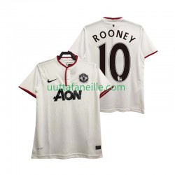 Jalkapallo Pelipaitoja Manchester United Rooney 10 2013 2014 Retro Mies Kolmas peliasu Lyhythihainen