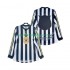 Jalkapallo Pelipaitoja Newcastle United 1997 Retro Mies Kotipeliasu 1999 Pitkähihainen