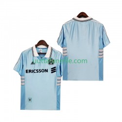 Jalkapallo Pelipaitoja Olympique de Marseille Retro Mies Vieraspeliasu 1998 1999 Lyhythihainen