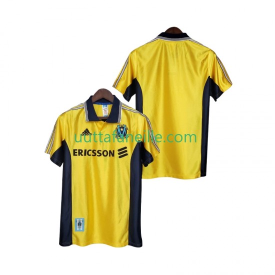 Jalkapallo Pelipaitoja Olympique de Marseille Retro Mies Kolmas peliasu 1998 1999 Lyhythihainen