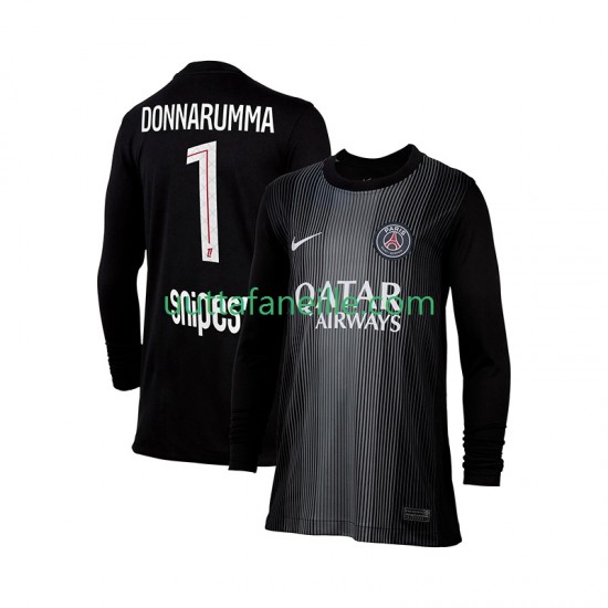 Jalkapallo Pelipaitoja Paris Saint-Germain Gianluigi Donnarumma 1 Maalivahti Mies Kotipeliasu 2025-2026 Pitkähihainen