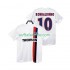 Jalkapallo Pelipaitoja Paris Saint-Germain RONHALDINHO 10 2003 Retro Mies Vieraspeliasu 2002 Lyhythihainen