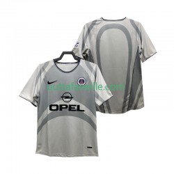 Jalkapallo Pelipaitoja Paris Saint-Germain 2001 Retro Mies Vieraspeliasu 2002 Lyhythihainen