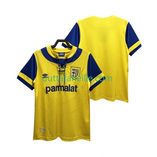 Jalkapallo Pelipaitoja Parma 1993 1995 Retro Mies Vieraspeliasu Lyhythihainen